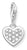 Ciondolo Charm Thomas Sabo Cuore Scintillante