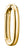 Thomas Sabo Charm Club Link di collegamento placcato oro