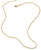 Thomas Sabo Collana Charm Design Figaro Placcata Oro