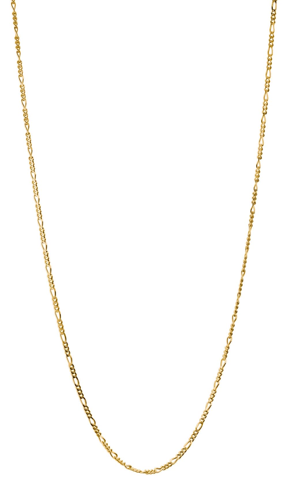 Thomas Sabo Collana Charm Design Figaro Placcata Oro