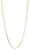 Thomas Sabo Collana Charm Design Figaro Placcata Oro