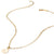 "Catena Charm Thomas Sabo Paperclip placcata oro 45 cm di lunghezza"