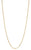 "Catena Charm Thomas Sabo Paperclip placcata oro 45 cm di lunghezza"