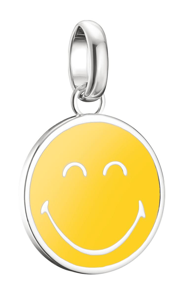 Thomas Sabo SMILEYWORLD® Ciondolo Calm Charm Connect in Argento