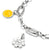 Thomas Sabo SMILEYWORLD® Ciondolo Margherita Connect Argento