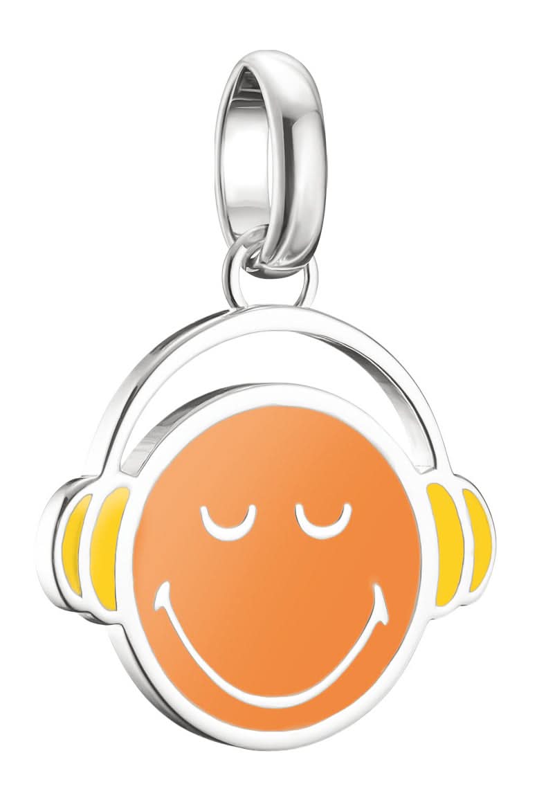 Charm da Collezione Thomas Sabo SMILEYWORLD® Cuffie in Argento