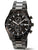 Boccia Titanium 3739-02 Herrenuhr Schwarz • Chronograph mit Datum • Gehärtetes Mineralglas