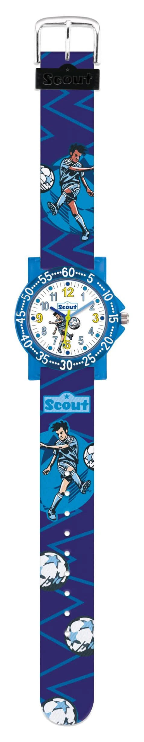 Scout The IT Collection 375030 Orologio per bambini • Quadrante didattico • Cinturino in tessuto robusto