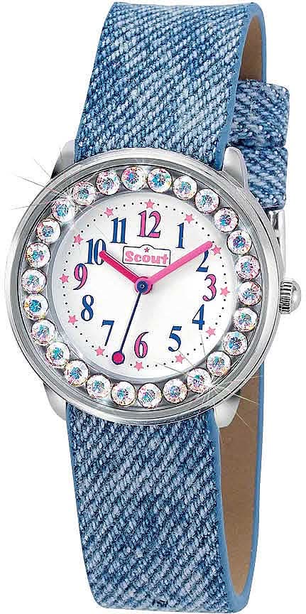 Orologio da bambina Scout Darling Collection 381008 • Quadrante didattico • Look jeans