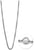 Collana in acciaio inossidabile - Bering Jewelry Modello: 426-10-600