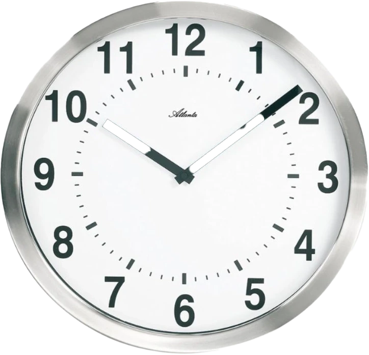 Orologio da parete Atlanta • Design senza tempo • Movimento preciso
