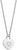 Collana in acciaio inossidabile con ciondolo a cuore - Bering Jewelry Modello: 431-17-450