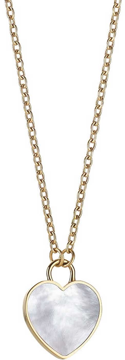 Collana in acciaio inossidabile con ciondolo a cuore - Bering Jewelry Modello: 431-27-450