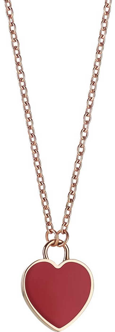 Collana in acciaio inossidabile con ciondolo a cuore - Bering Jewelry Modello: 431-37-450