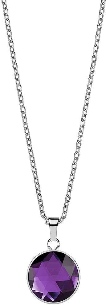 Collana in acciaio inossidabile con ciondolo rotondo - Bering Jewelry Modello: 436-1150-450