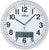 Orologio da parete Atlanta 30 cm Ø plastica • Radiocontrollato • Silenzioso