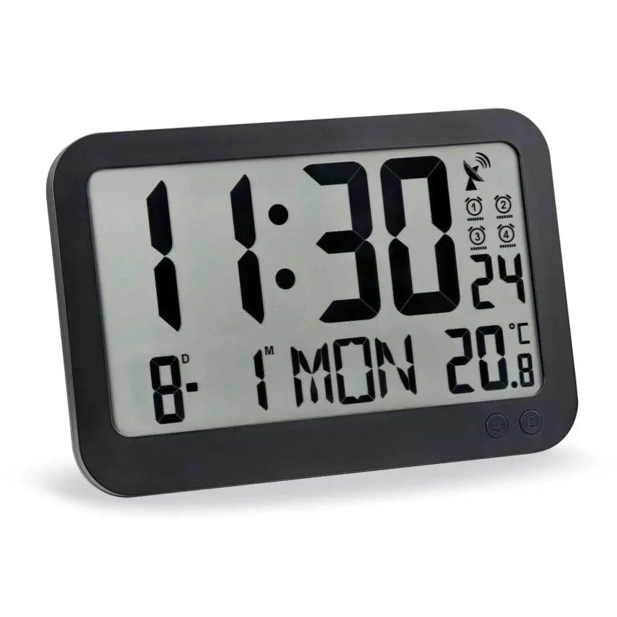 Orologio da parete Atlanta • Radiocontrollato • Grande display digitale
