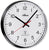"Orologio da parete Atlanta 25 cm Ø in plastica • movimento radio • Design moderno"