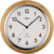Orologio da parete Atlanta in legno • Radiocontrollato • Elegante design in legno
