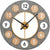 Orologio da parete Atlanta in metallo • Movimento al quarzo preciso • Design senza tempo