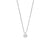 Collana con ciondolo scintillante in cristallo, finitura argento lucido - BERING Modello: 465-150-450