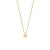 Collana in acciaio inossidabile - Arctic Flowers Oro lucido - BERING Modello: 465-259-450