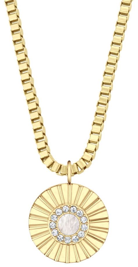 Collana in acciaio inossidabile - Arctic Flowers Oro lucido - BERING Modello: 465-259-450