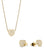 "Set di gioielli in acciaio inossidabile - Cuore - BERING Modello: 468-768-Oro"