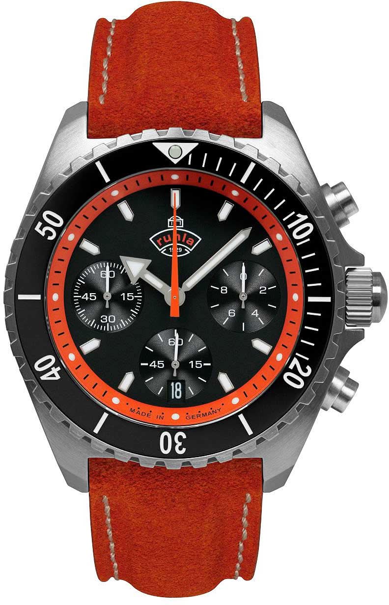 Orologio da uomo Ruhla Glasbach Cup 49702 • Made in Germany • 10 Bar