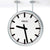 Orologio da parete Peweta 54,6 cm Ø Metallo • Radiocontrollato • Made in Germany