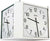 Orologio da parete Peweta 56,5x56,5x56,5 cm Metallo • Radiocontrollato • Design moderno