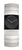 Orologio Jacob Jensen Linear 580 con bracciale in argento, quadrante e lancette neri