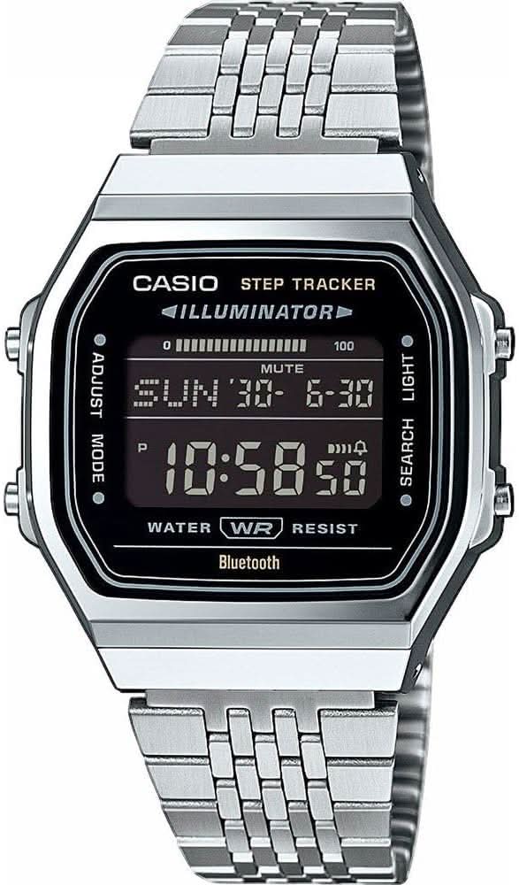 "Orologio Casio Vintage ABL-100WE-1BEF • Bluetooth • Contapassi"