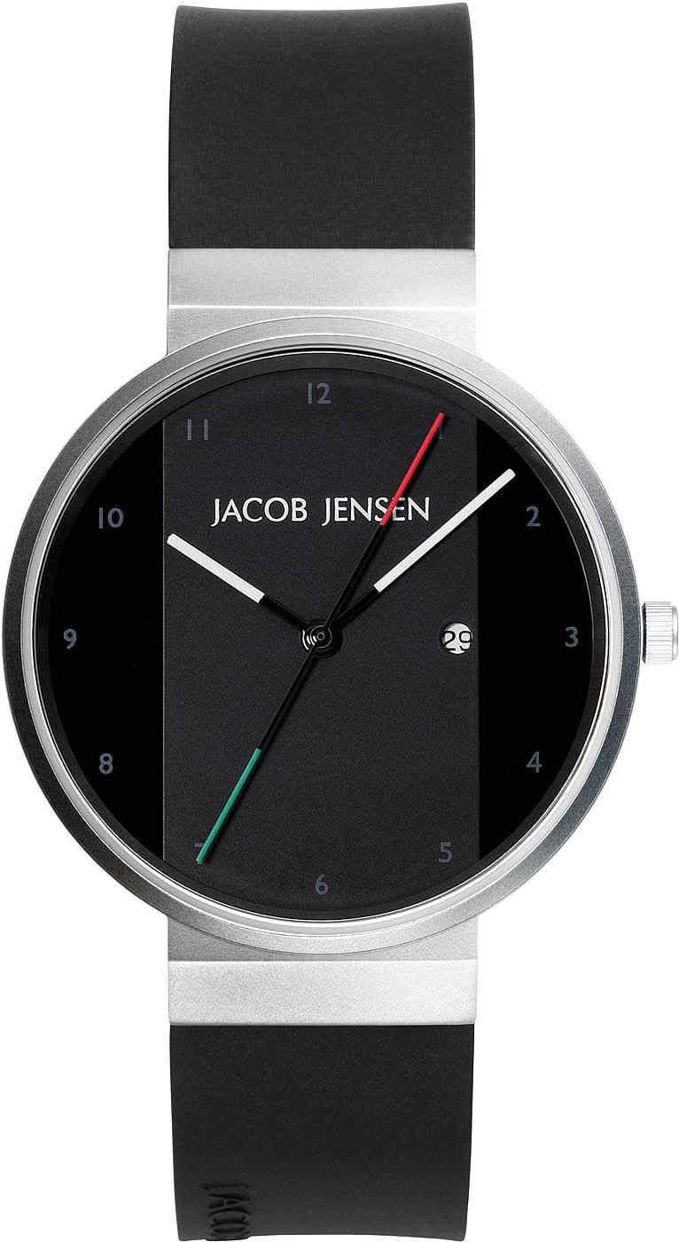 Jacob Jensen Orologio da uomo 645 • Design danese • Titanio