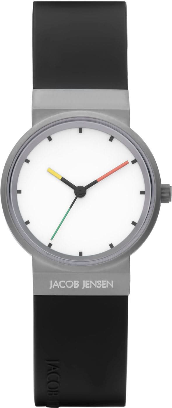 Jacob Jensen Titanium 652 Orologio da donna • Iconico design danese • Cassa ultraleggera in titanio