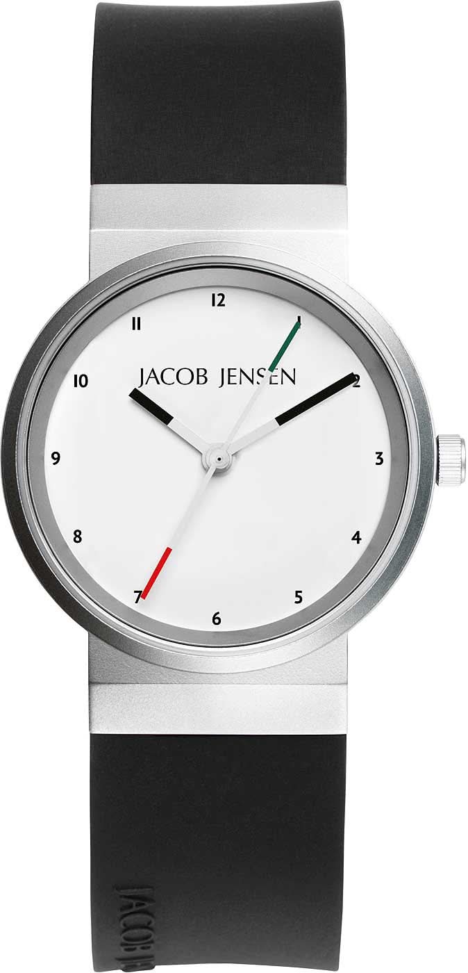 Jacob Jensen New 656 Orologio da Donna • Minimalismo • Vetro Zaffiro
