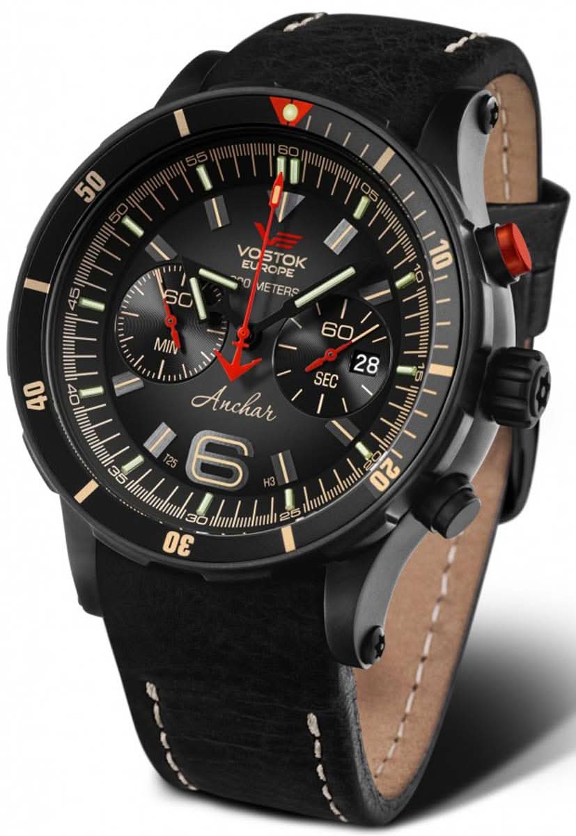 Orologio da uomo Vostok Europe Anchar 6S21-510C582 • Impermeabile 30 ATM • Illuminazione al trizio