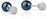 Orecchini in argento sterling 925 - Modello Bering Jewelry: 703-197-05