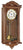 Orologio da parete Hermle 68x29x14,5 cm mogano • Suoneria Westminster • Movimento meccanico