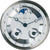 Orologio da parete Hermle 70,5x22x11,5 cm Legno • Movimento meccanico • Calendario completo e fasi lunari