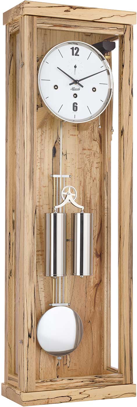 Orologio da parete Hermle 86x27x13,5 cm Legno • Meccanismo Westminster • Spegnimento notturno automatico