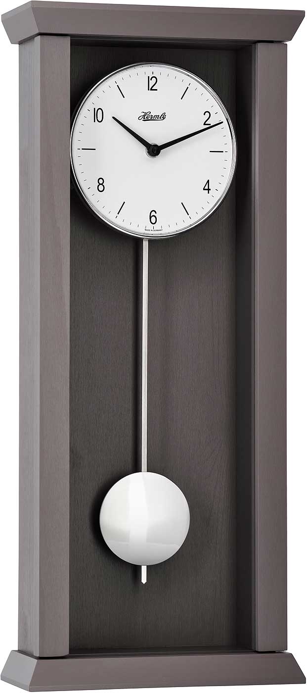 Orologio da parete Hermle 57,15x24,13x10,16 cm Legno • Design moderno • Preciso movimento al quarzo