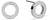 Orecchini rotondi con pietre - Bering Jewelry Modello: 718-17-05