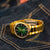 Casio Collection MTP-1302PGC-3AVEF Orologio • Quadrante Verde • Finitura Oro Rosa