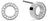 Orecchini rotondi con pietre - Bering Jewelry Modello: 721-17-05