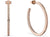Orecchini a cerchio in acciaio inossidabile con pietre - Bering Jewelry Modello: 731-37-05
