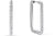 Orecchini a cerchio quadrati in acciaio inossidabile con pietre - Bering Jewelry Modello: 733-17-05