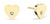 Orecchini a forma di cuore con zirconi Bering Modello: 742-27-05