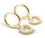 Orecchini a forma di cuore con zirconi Bering Modello: 742-27-05