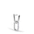 Orecchini Arctic Pavé Argento Lucido Acciaio Inossidabile Zirconia Vetro Cristallo Design senza tempo -BERING 755-17-05